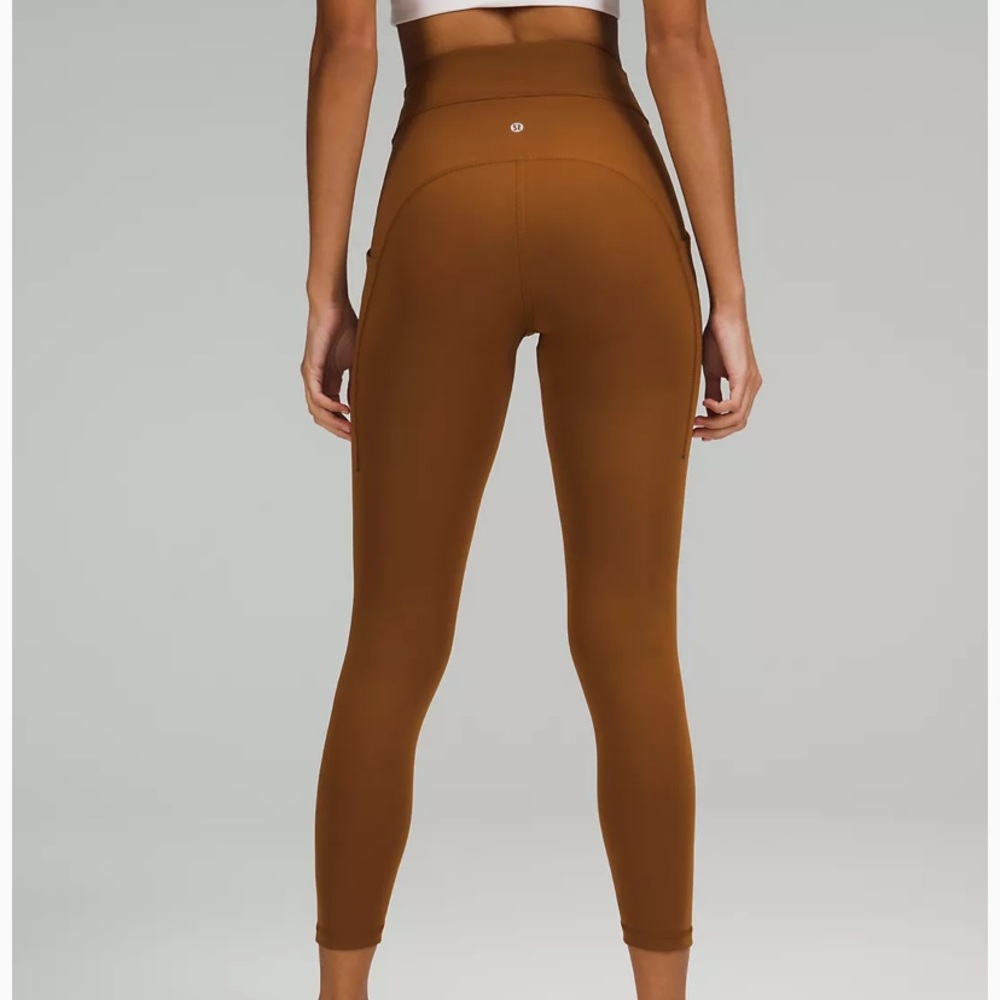 Power Thru High-Rise Tight 25" in Copper Brown